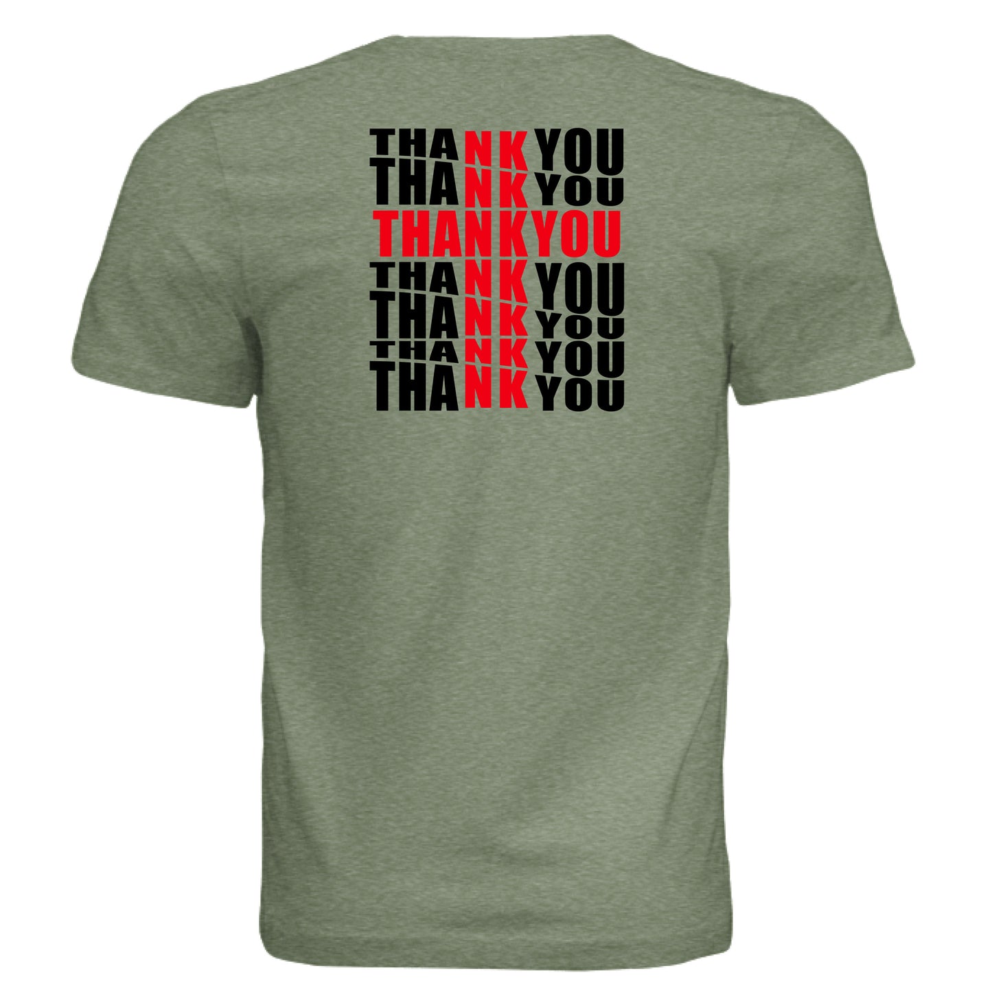 OLIVE TRIBLEND - BACK