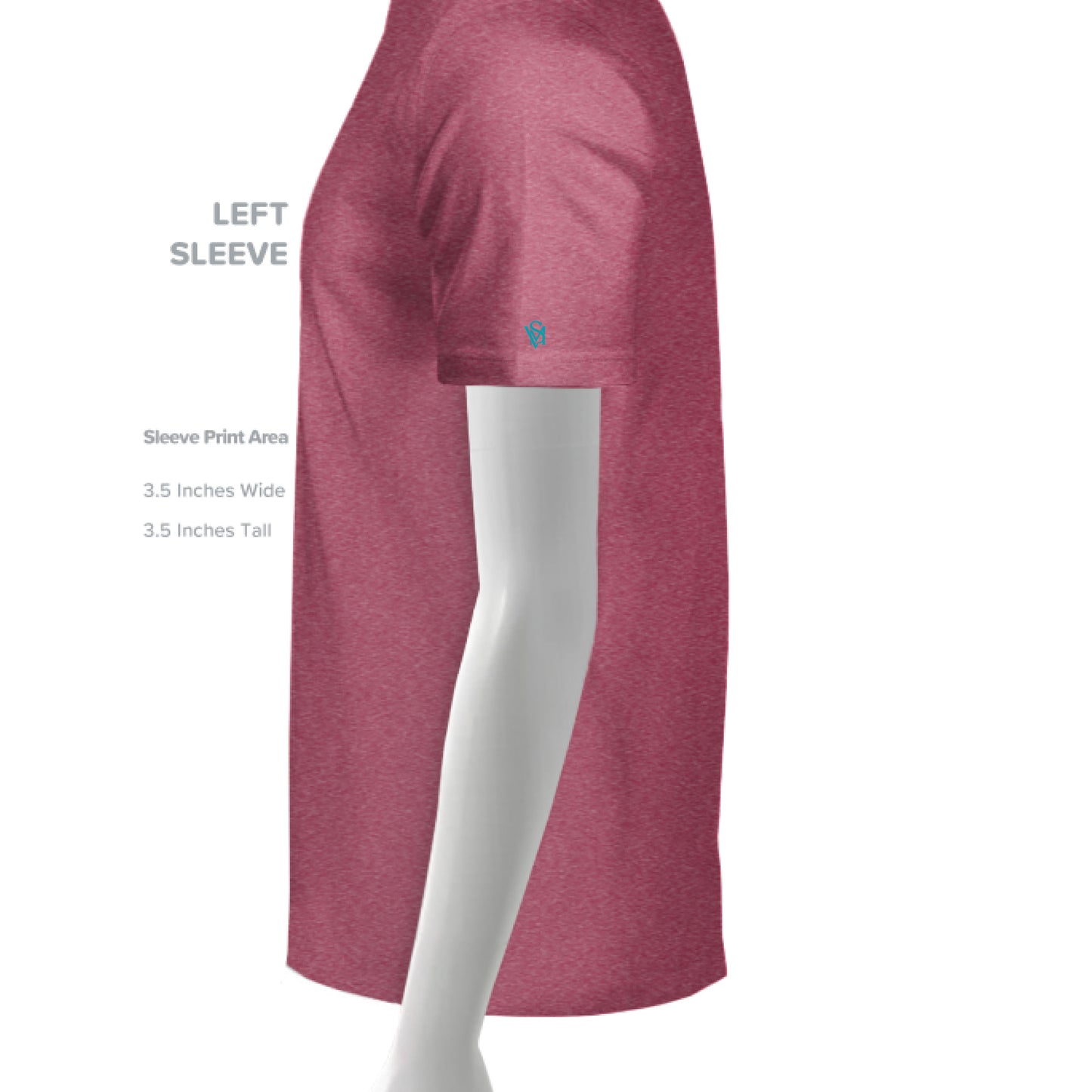 VINTAGE HTH RED - SLEEVE_LEFT