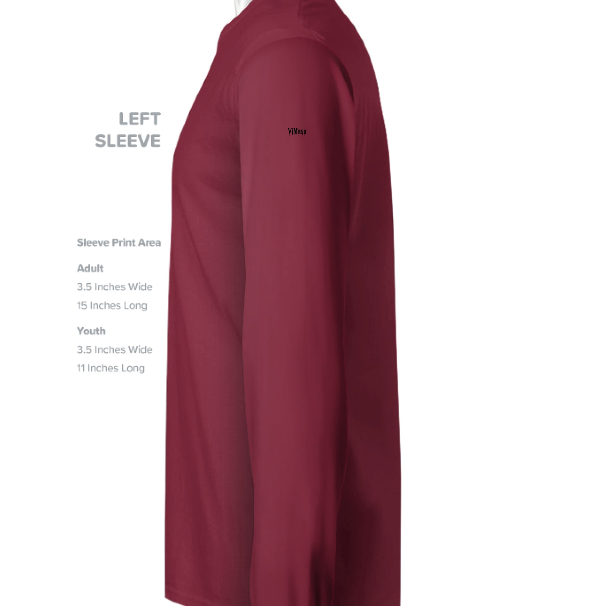 CARDINAL RED - SLEEVE_LEFT