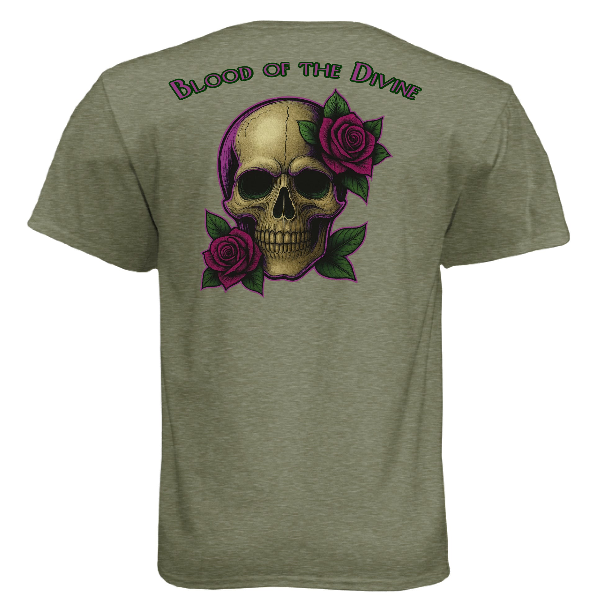 MILITARY GREEN - BACK